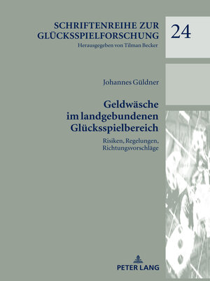 cover image of Geldwaesche im landgebundenen Gluecksspielbereich